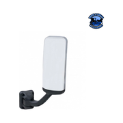 MIRROR ASSEMBLY WITH HEATED MIRROR FOR 2008-2017 FREIGHTLINER CASCADIA (Choose Color) (Choose side) Heated Mirror Chrome / Driver's Side Light Gray