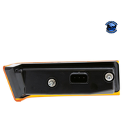 6 LED AMBER TURN SIGNAL LIGHT FOR 2018-2024 FREIGHTLINER CASCADIA - COMPETITION SERIES (Choose Side) TURN SIGNAL Driver's Side,Passenger's Side Black