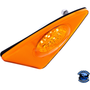 9 LED COMPETITION SERIES FENDER LIGHT FOR 2007-2017 KENWORTH T660 (Choose Side) (Choose Lens) FENDER LIGHT Driver's Side / Amber,Driver's Side / Clear,Passenger's Side / Amber,Passenger's Side / Clear Dark Orange