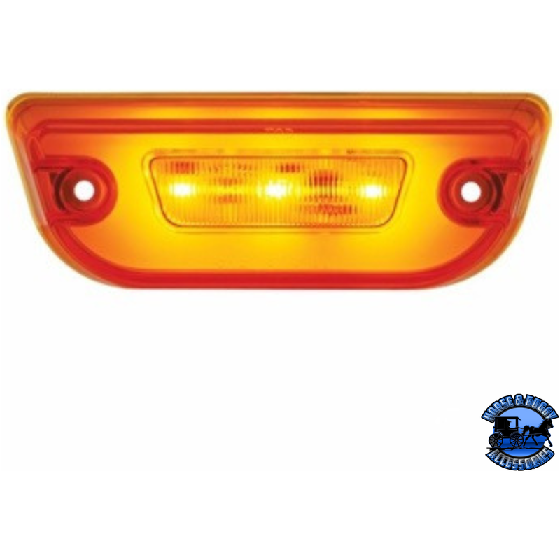 11 LED GLOLIGHT CAB LIGHT FOR PETERBILT 579 & KENWORTH T680/T770/T880 (Choose Lens Color) LED Cab Glow Light Amber Goldenrod
