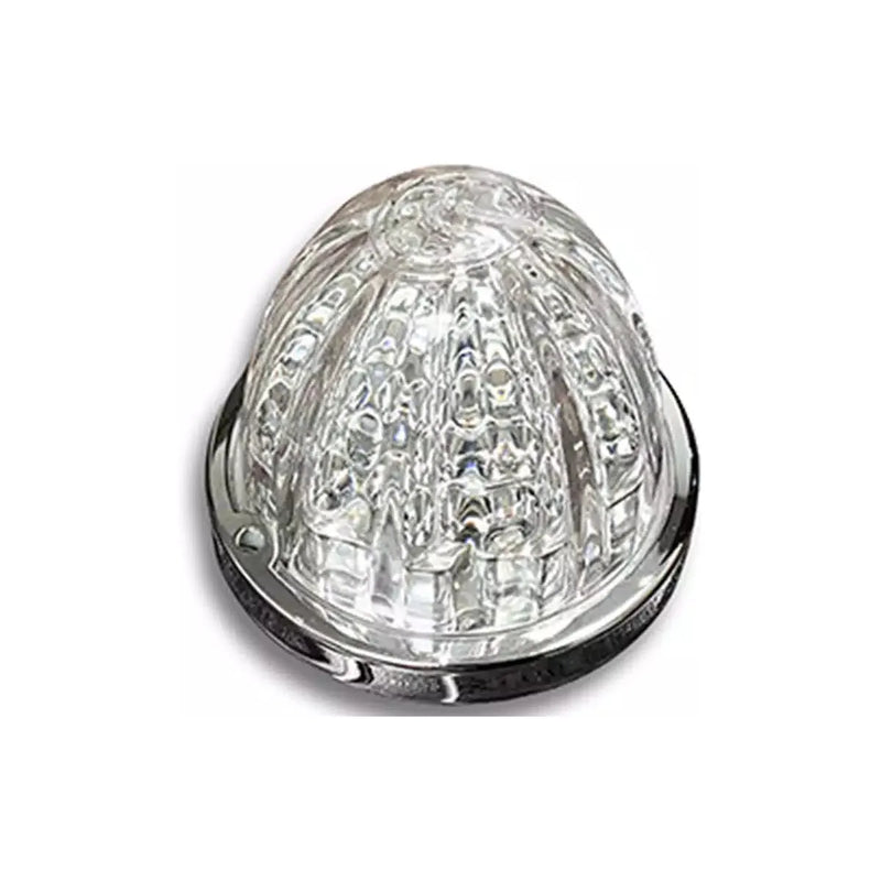 RoadWorks Hero Watermelon LED Light (Choose Color) Amber/Clear,Red/Clear,White & Blue/Clear,White & Green/Clear,White & Purple/Clear,White & Red/Clear Gray