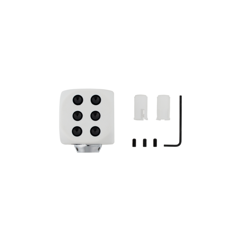 White Dice Gearshift Knob