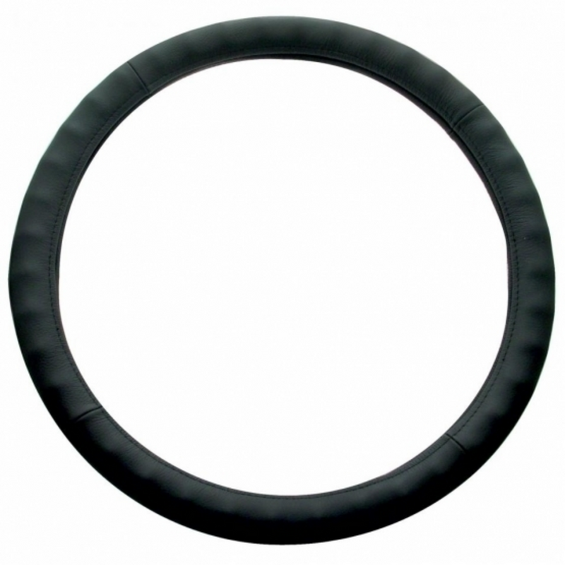 UP-70111 18" Steering Wheel Cover - Black