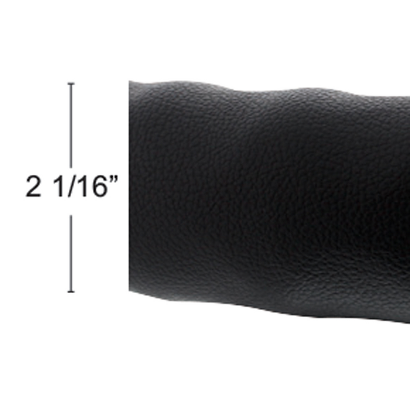 UP-70139 20" Black Steering Wheel Cover