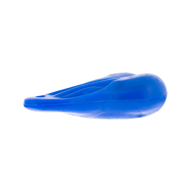 8-1/4" Tall Large Low-Hanging Rubber Balls - Blue