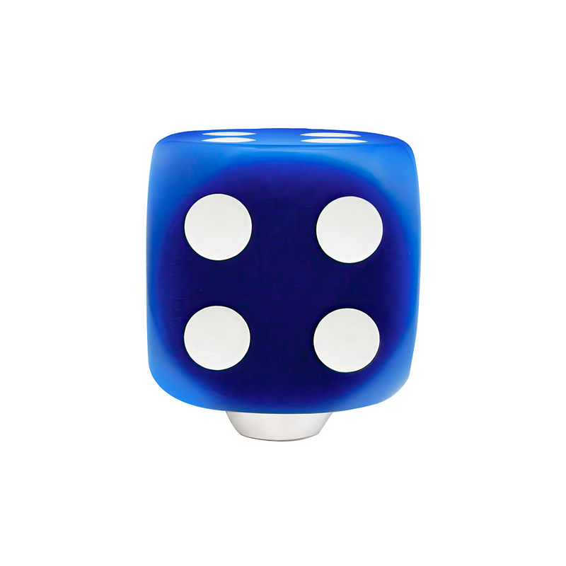 Blue Dice Gearshift Knob With Glow Dots