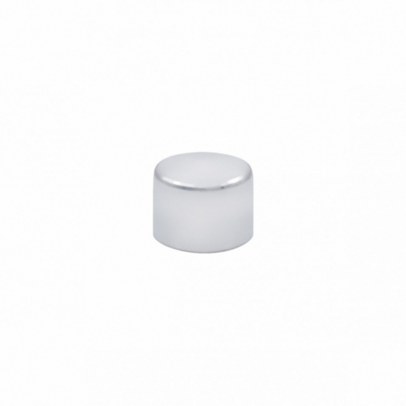 Chrome Plastic Socket Head Screw Caps For 3/8" Screw (10-Pack)