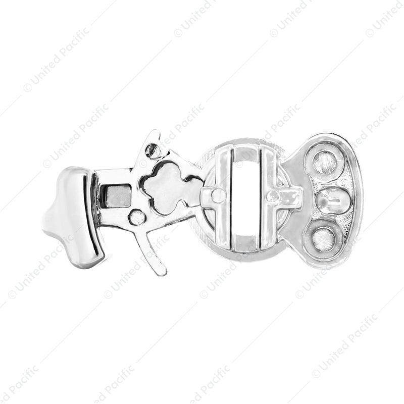 UP-70265 Chrome Splitter Button For Eaton Fuller 13 Speed Shifter