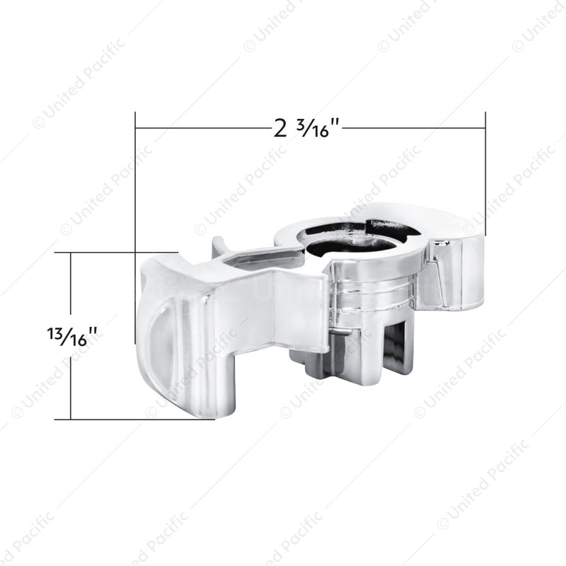 UP-70265 Chrome Splitter Button For Eaton Fuller 13 Speed Shifter