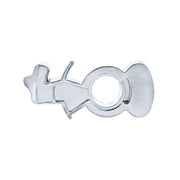 #70268 CHROME PLASTIC SPLITTER BUTTON FOR EATON FULLER 18 SPEED SHIFTER SHIFTER Light Gray