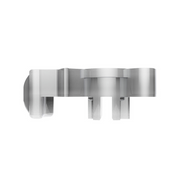 Candy Color Plastic Splitter Button For Eaton Fuller 13 Speed Shifter-Liquid Silver