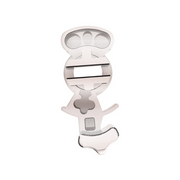 Candy Color Plastic Splitter Button For Eaton Fuller 13 Speed Shifter-Liquid Silver