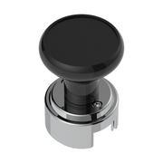 Thread-On Gearshift Knob & Adapter For Eaton Fuller Style 13/15/18 Shifter - Black