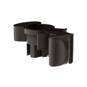 Candy Color Plastic Splitter Button For Eaton Fuller 13 Speed Shifter-Glossy Black