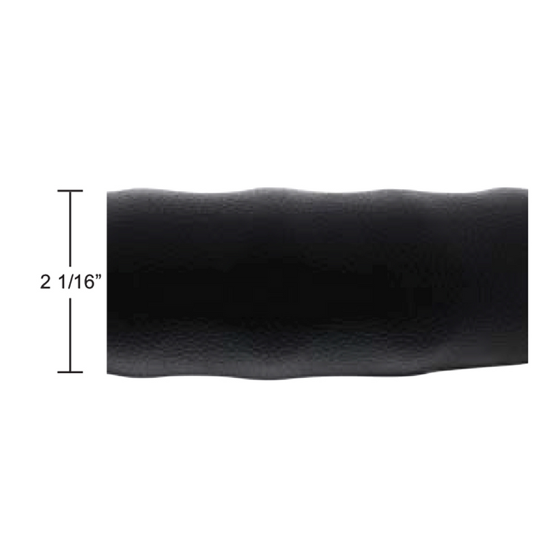 Funda para volante Premium "Comfort Grip" de 18" - Marrón