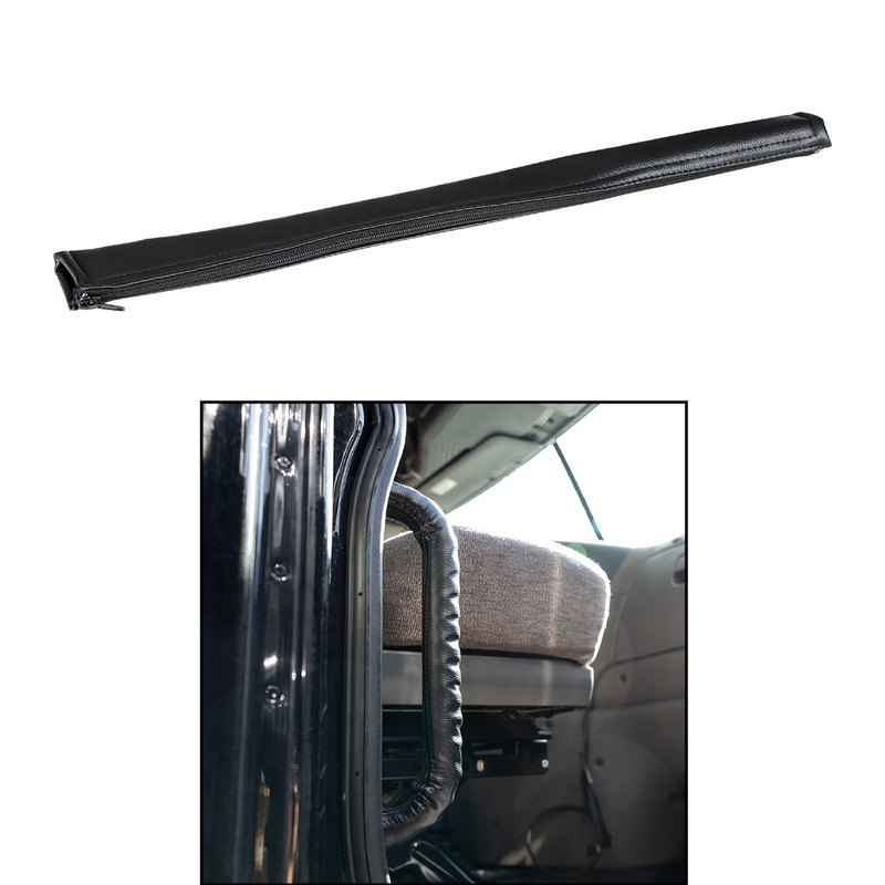 UP-70414 20.5" Driver Assist Grab Bar Cover - Black Engineered Leather