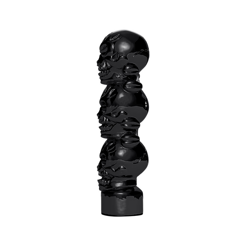 1/2"-13 Thread-On 3 Skull Candy Color Shift Knob-Glossy Black