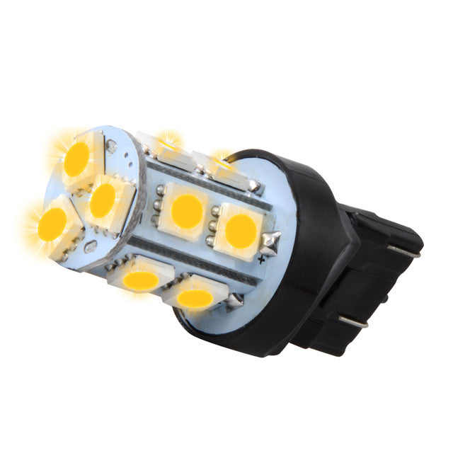 70583 #7443 AMBER 13 LED TOWER STYLE LIGHT BULBS, 12V, PAIR Dark Slate Gray