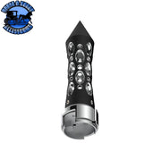 UP-70587 Black Daytona Style Spike Gearshift Knob With 13/15/18 Speed Adapter - Vertical SHIFTER Dark Slate Gray