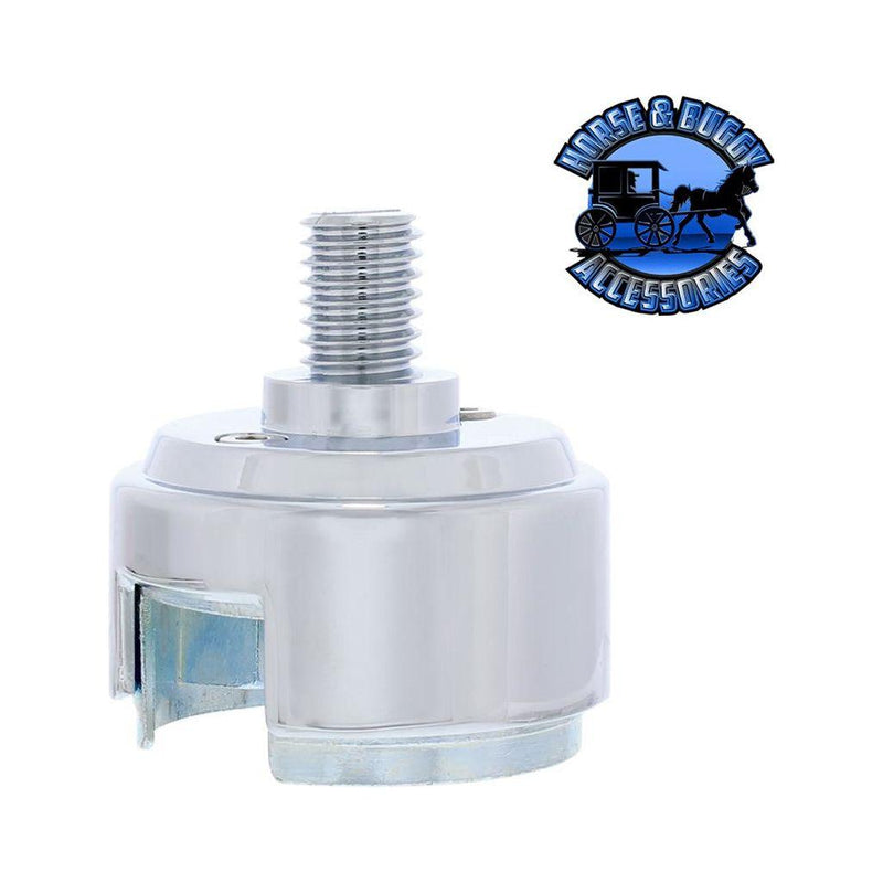 1/2"-13 Thread-On Shift Knob Mounting Adapter Eaton-Fuller 13/15/18 SHIFTER chrome 70589b,CADMIUM ORANGE 70880B,INDIGO BLUE 70881B,EMERALD GREEN 70882B,CANDY RED 70883B,LIQUID SILVER 70884B,PEARL WHITE 70885B,ELECTRIC YELLOW 70886B Light Gray