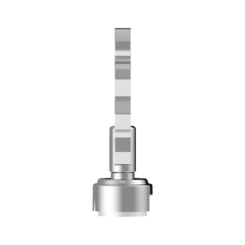 Thread-On Knuckle Gearshift Knob With Chrome 13/15/18 Speed Adapter - Chrome