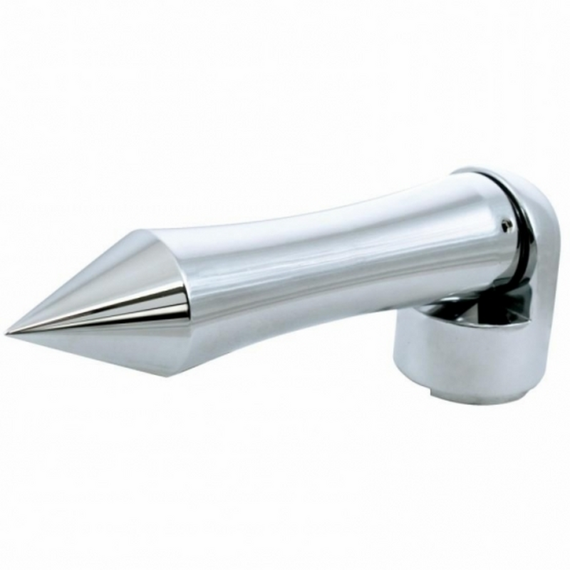 Chrome Talladega Style 13/15/18 Speed Spike Gearshift Knob - Horizontal