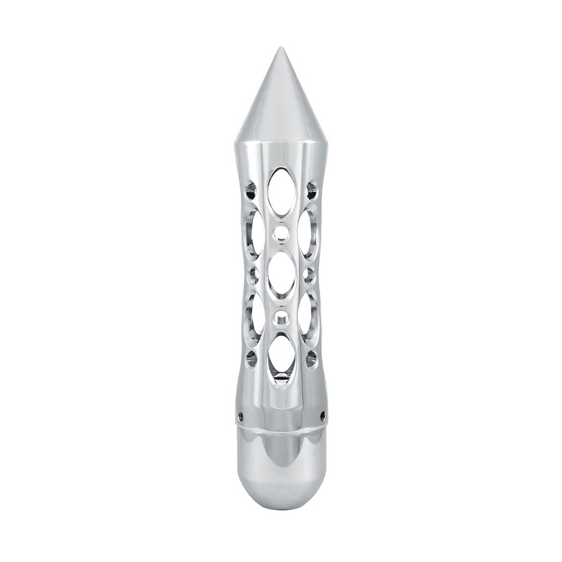 Chrome Daytona Style Spike Gearshift Knob For Passenger Vehicle & Truck