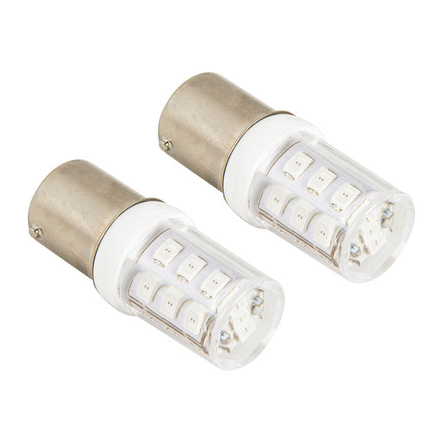 70642 #1156 WHITE 21 LED W/CERAMIC TOWER LIGHT BULBS, 12V Light Gray