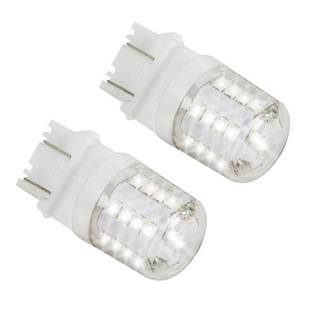 70652 #3156 WHITE 27 LED W/CERAMIC TOWER LIGHT BULBS, 12V Light Gray