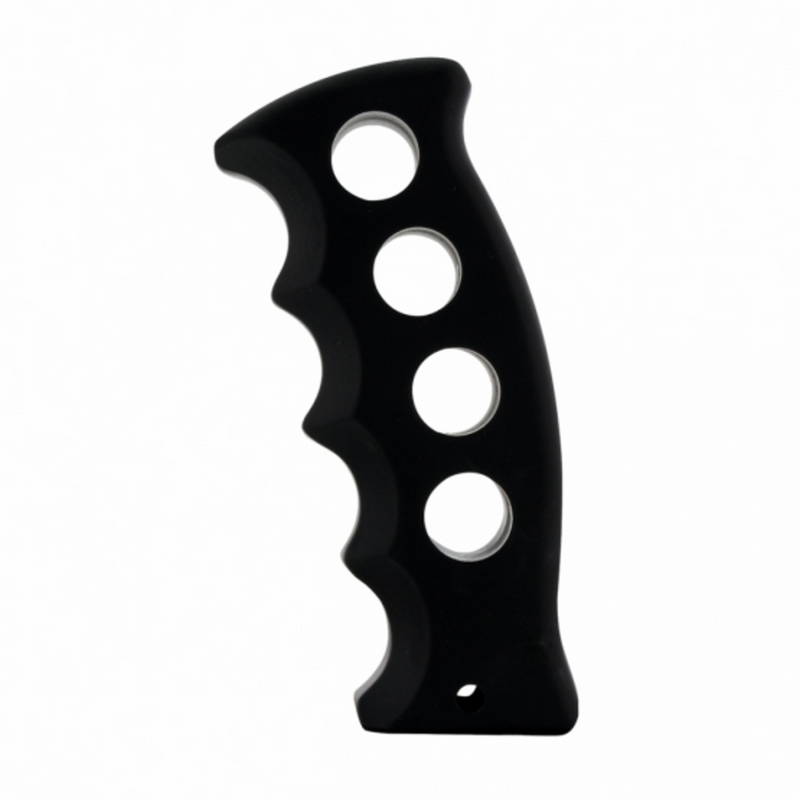 Black Gatling Style Pistol Grip Gearshift Knob