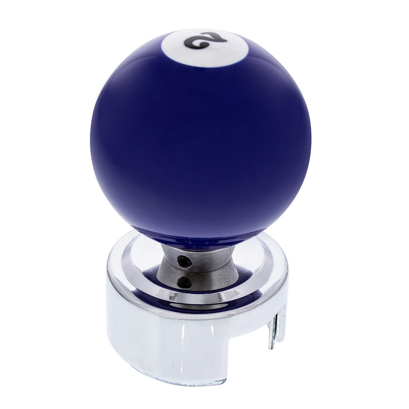 Number 2 Pool Ball Gearshift Knob For 13/15/18 Speed Eaton Style Shifters