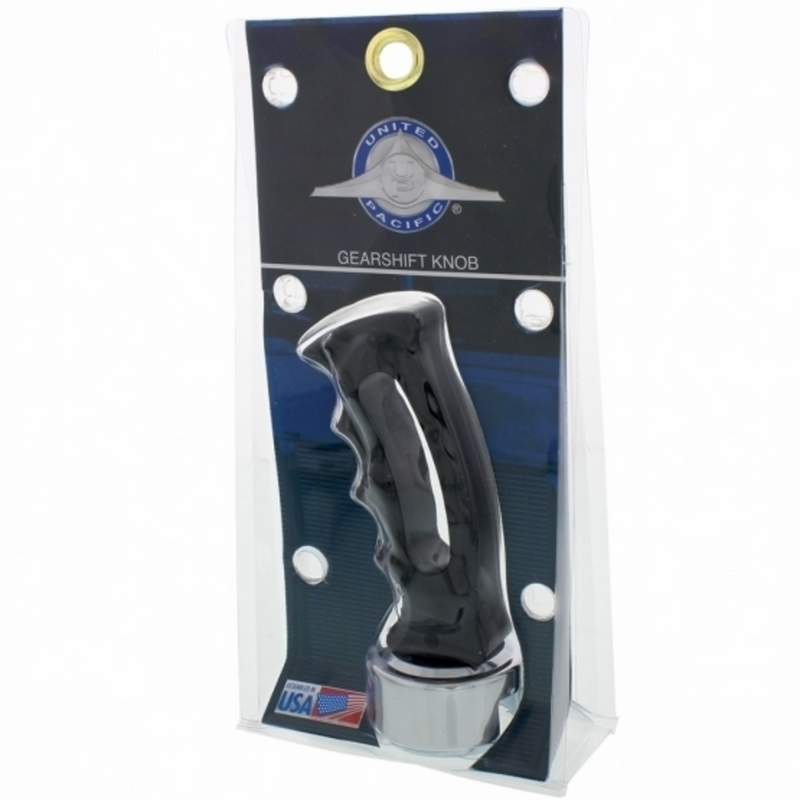 Black Slot Style Gearshift Knob With 13/15/18 Speed Adapter