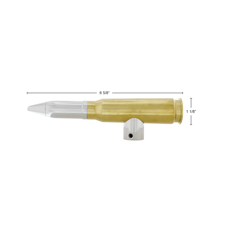 50 Caliber Bullet T-Handle Shift Knob