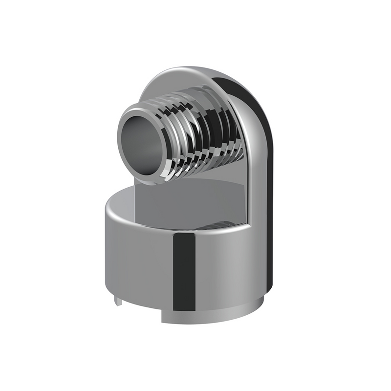M30X3.5 Thread-On Gearshift Knob Chrome Mounting Adapter For Eaton Fuller Style 13/15/18 Speed - Horizontal (Bulk)
