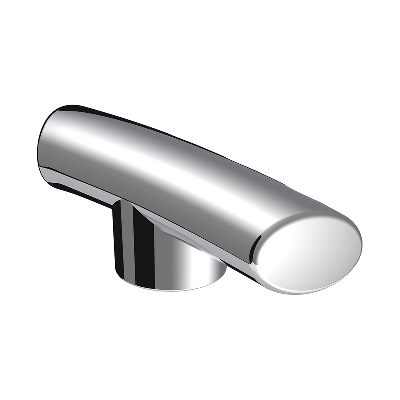 Thread-On T-Shape Gearshift Knob - Chrome