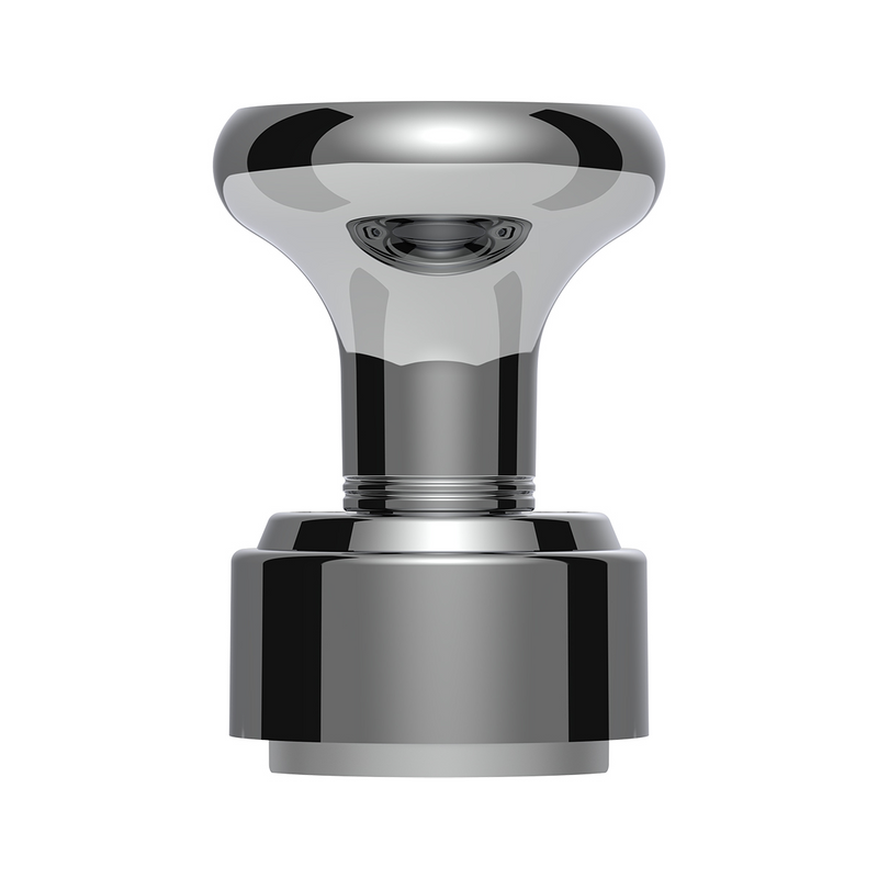 Chrome Thread-On Shift Knob & Adapter For Eaton Fuller Style 9/10 Shifter