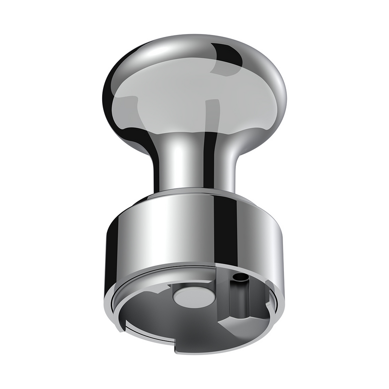 Chrome Thread-On Shift Knob & Adapter For Eaton Fuller Style 9/10 Shifter