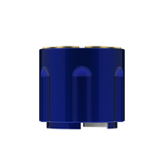 Gun Cylinder 9/10 Speed Gearshift Knob - Indigo Blue