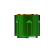 Gun Cylinder 9/10 Speed Gearshift Knob - Emerald Green