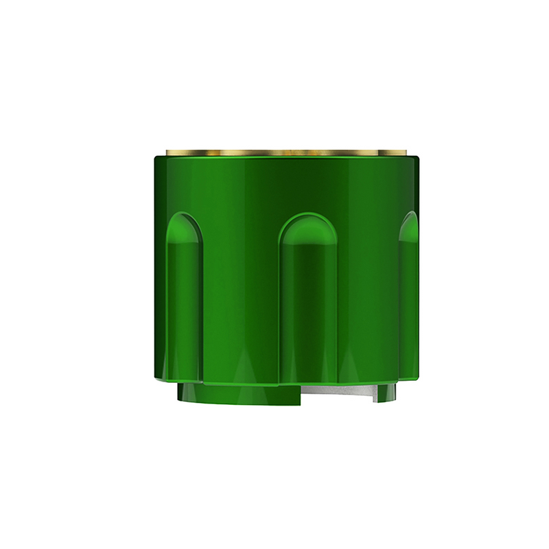 Gun Cylinder 9/10 Speed Gearshift Knob - Emerald Green