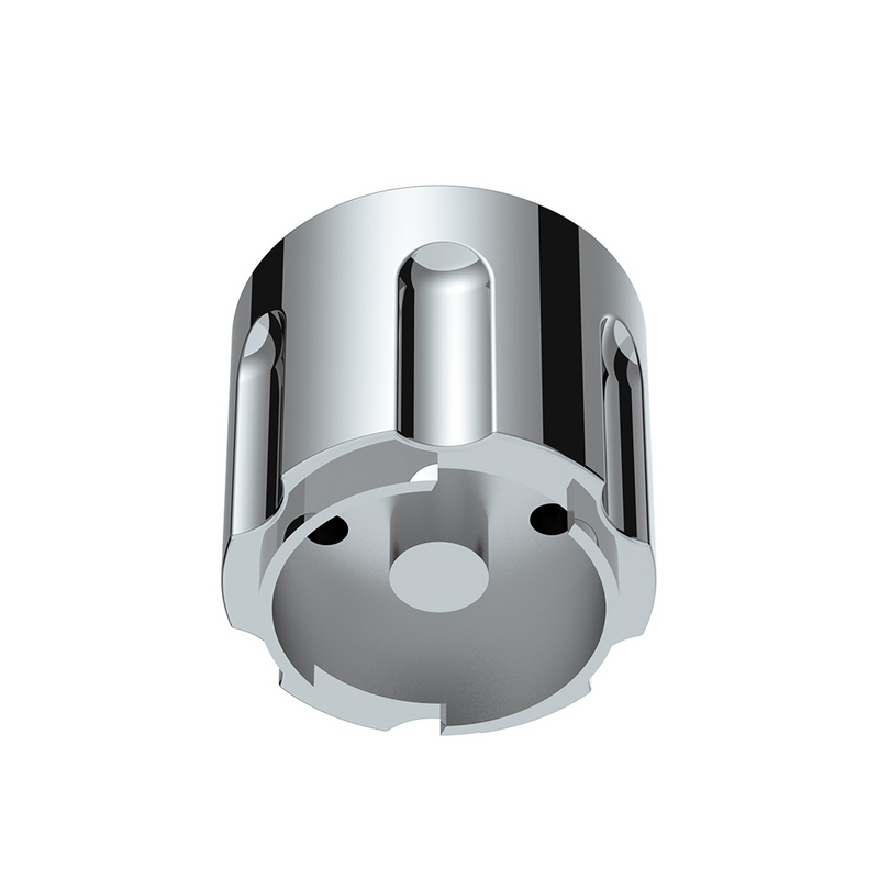 Gun Cylinder 9/10 Speed Gearshift Knob - Liquid Silver