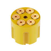 Gun Cylinder 9/10 Speed Gearshift Knob - Electric Yellow