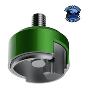 1/2"-13 Thread-On Shift Knob Mounting Adapter Eaton-Fuller 13/15/18 SHIFTER chrome 70589b,CADMIUM ORANGE 70880B,INDIGO BLUE 70881B,EMERALD GREEN 70882B,CANDY RED 70883B,LIQUID SILVER 70884B,PEARL WHITE 70885B,ELECTRIC YELLOW 70886B Dark Slate Gray