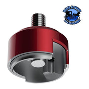 1/2"-13 Thread-On Shift Knob Mounting Adapter Eaton-Fuller 13/15/18 SHIFTER chrome 70589b,CADMIUM ORANGE 70880B,INDIGO BLUE 70881B,EMERALD GREEN 70882B,CANDY RED 70883B,LIQUID SILVER 70884B,PEARL WHITE 70885B,ELECTRIC YELLOW 70886B Dark Slate Gray