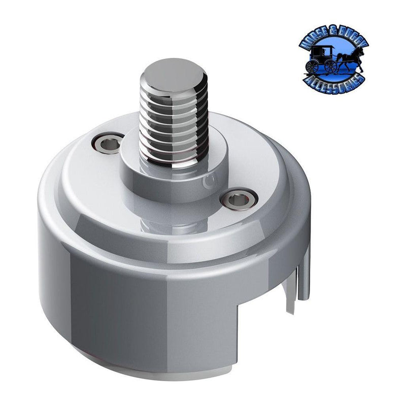 1/2"-13 Thread-On Shift Knob Mounting Adapter Eaton-Fuller 13/15/18 SHIFTER LIQUID SILVER 70884B Light Slate Gray