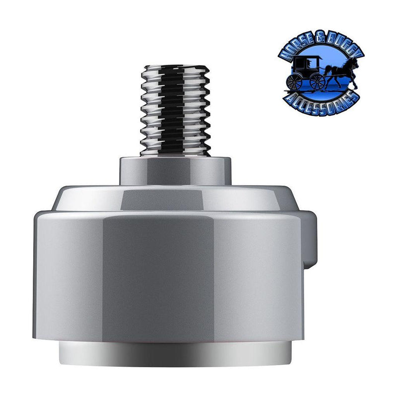 1/2"-13 Thread-On Shift Knob Mounting Adapter Eaton-Fuller 13/15/18 SHIFTER chrome 70589b,CADMIUM ORANGE 70880B,INDIGO BLUE 70881B,EMERALD GREEN 70882B,CANDY RED 70883B,LIQUID SILVER 70884B,PEARL WHITE 70885B,ELECTRIC YELLOW 70886B Light Slate Gray