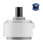 1/2"-13 Thread-On Shift Knob Mounting Adapter Eaton-Fuller 13/15/18 SHIFTER chrome 70589b,CADMIUM ORANGE 70880B,INDIGO BLUE 70881B,EMERALD GREEN 70882B,CANDY RED 70883B,LIQUID SILVER 70884B,PEARL WHITE 70885B,ELECTRIC YELLOW 70886B Light Gray