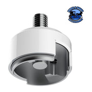 1/2"-13 Thread-On Shift Knob Mounting Adapter Eaton-Fuller 13/15/18 SHIFTER chrome 70589b,CADMIUM ORANGE 70880B,INDIGO BLUE 70881B,EMERALD GREEN 70882B,CANDY RED 70883B,LIQUID SILVER 70884B,PEARL WHITE 70885B,ELECTRIC YELLOW 70886B Light Gray