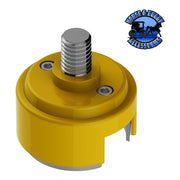1/2"-13 Thread-On Shift Knob Mounting Adapter Eaton-Fuller 13/15/18 SHIFTER ELECTRIC YELLOW 70886B Dark Goldenrod