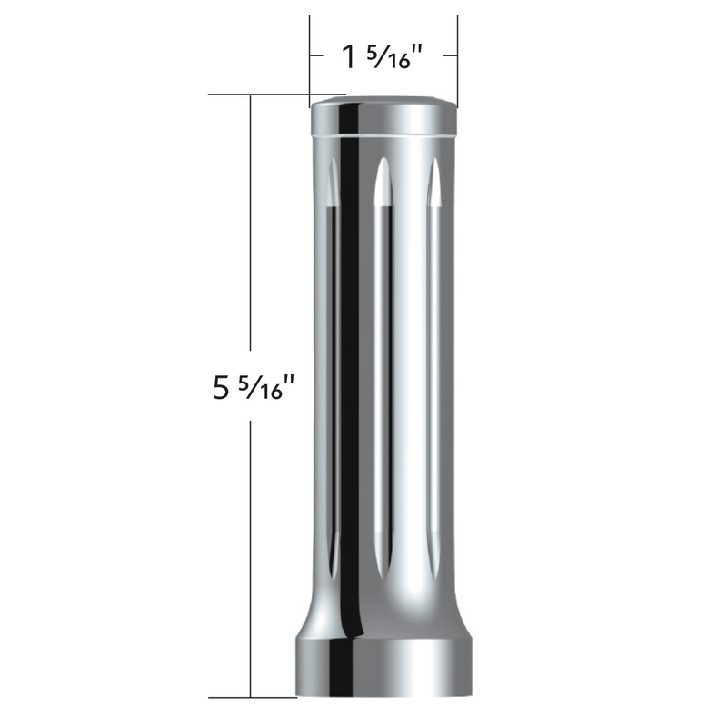M30X3.5 Thread-On Dallas Gearshift Knob - Chrome (Bulk)